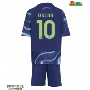 Ajax Oscar Gloukh #10 Bortaställ Barn 2025-26 Kortärmad (+ Korta byxor)